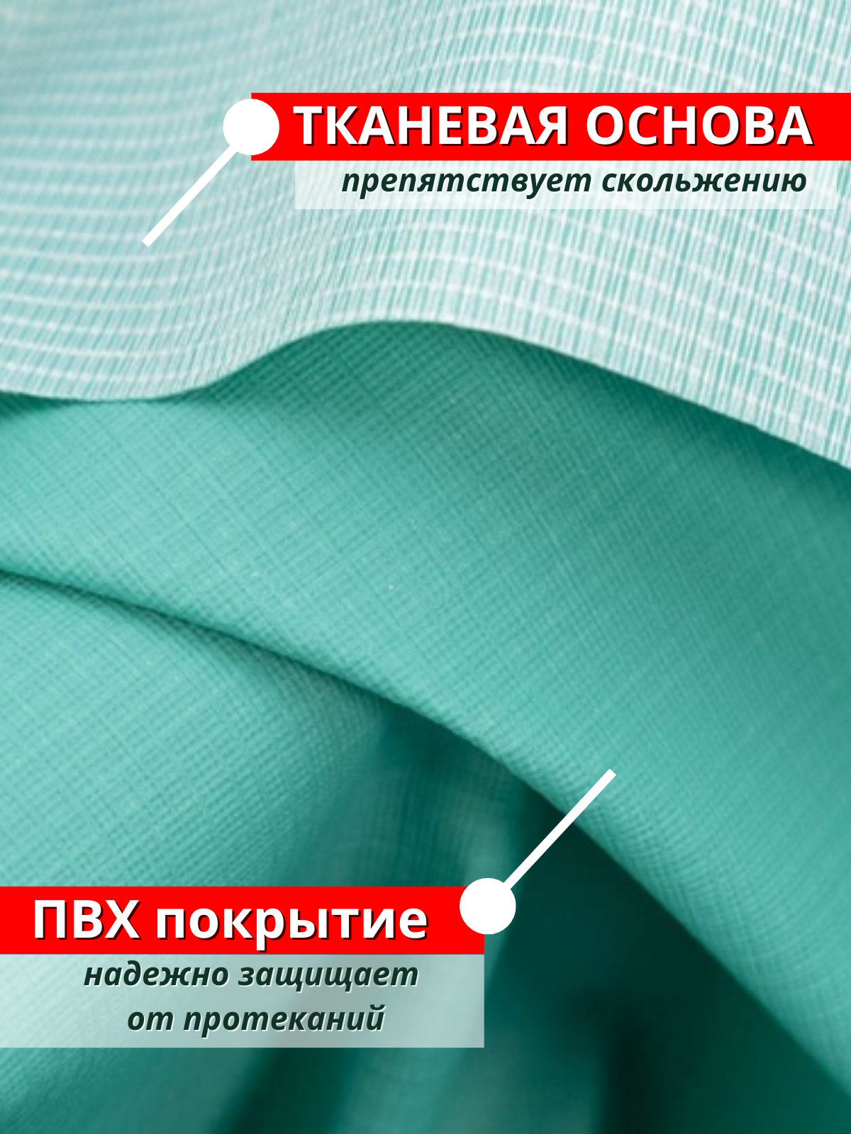 Картинки Клеенка Зеленая подкладная с ПВХ-покрытием длина 4м ширина (140см) Непромокаемая подкладная клеенка медицинская для лежачих больных, детей, животных.