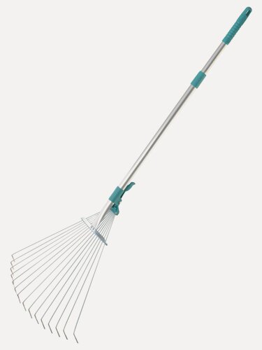 Изображение товара Грабли веерные раздвижные, телескопический черенок SIBIR 2609