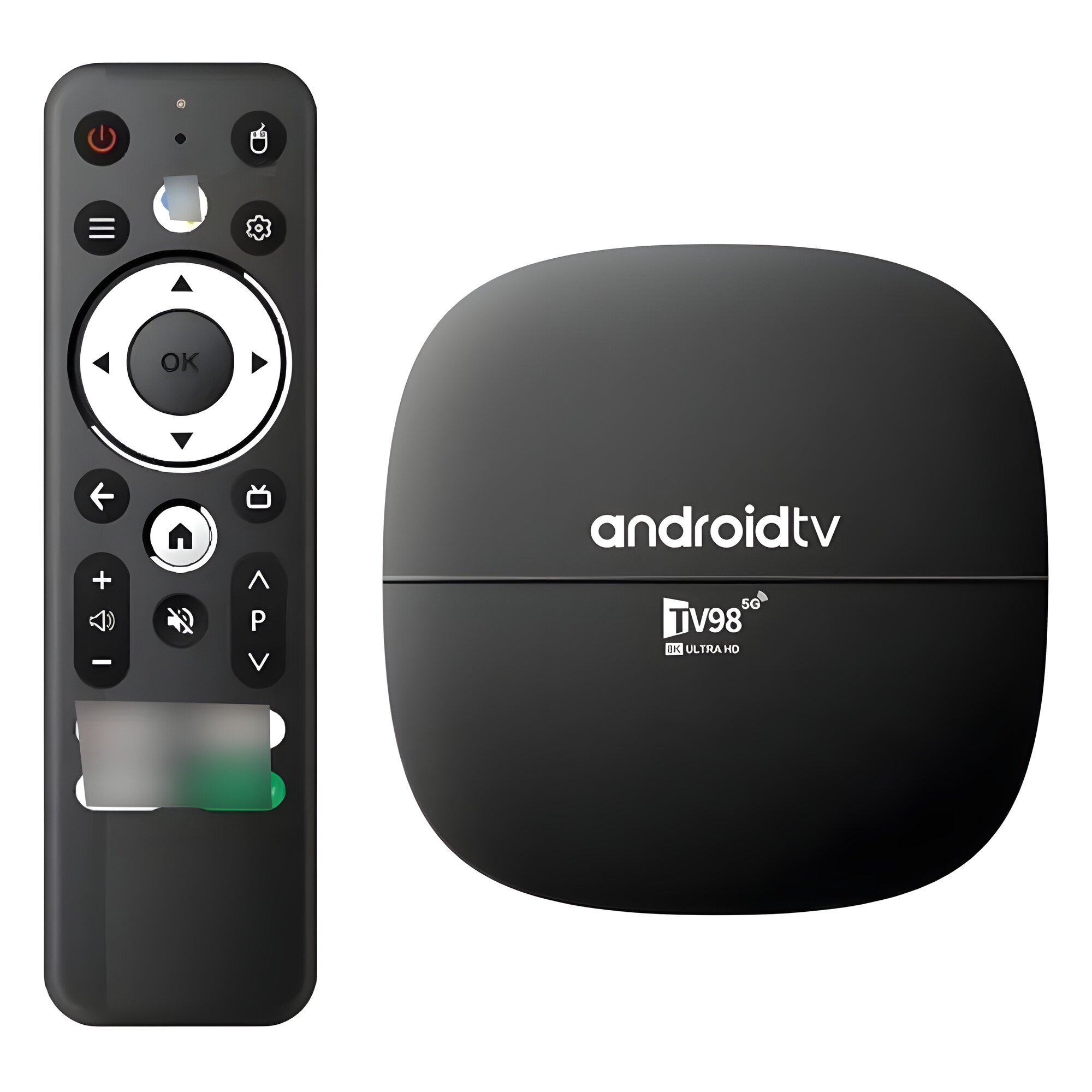 Смарт ТВ-приставка TV98 ATV H313, с Bluetooth, двухдиапазонным Wi-Fi, 8 ГБ + 128 ГБ (США)