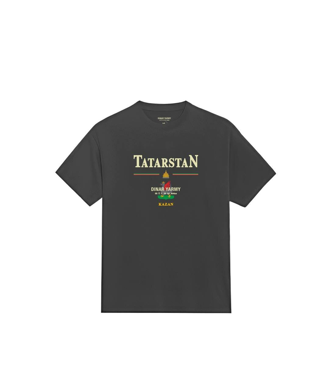 Футболка Dinar Yarmy Tatarstan, размер L, черный