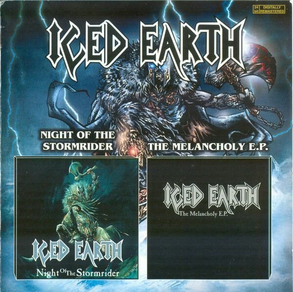 Iced Earth. Night Of The Stormrider / The Melancholy E.P. (RU, 1997, компакт-диск) CD
