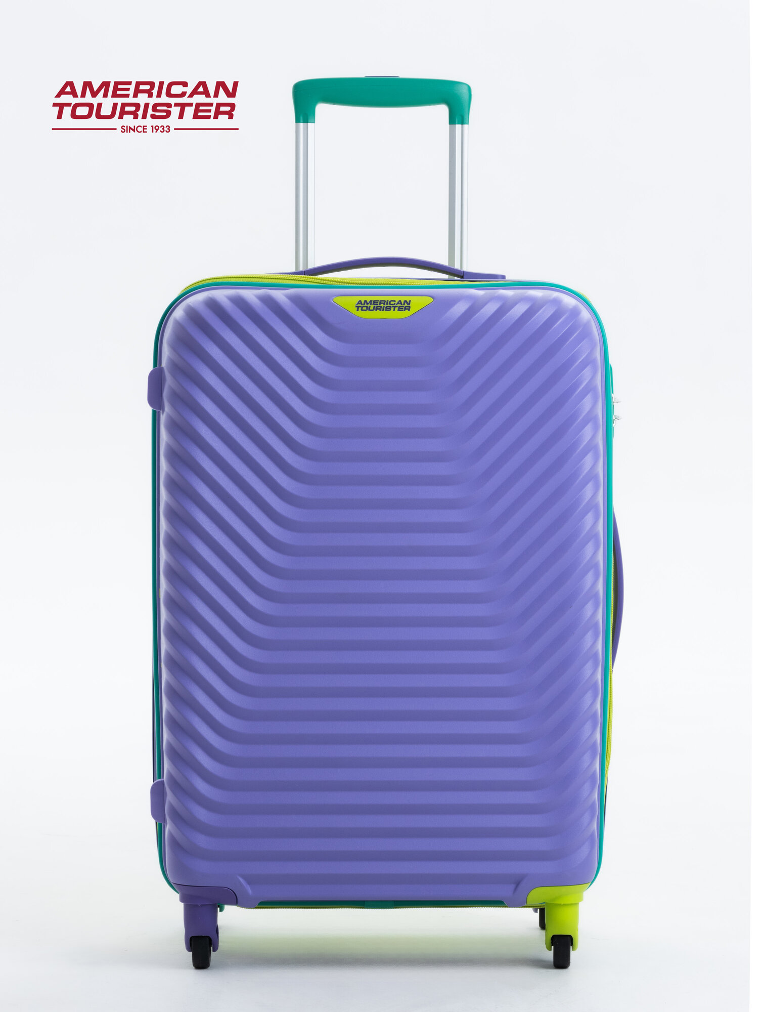 Чемодан American Tourister, 82 л, размер M, violet — фото 1