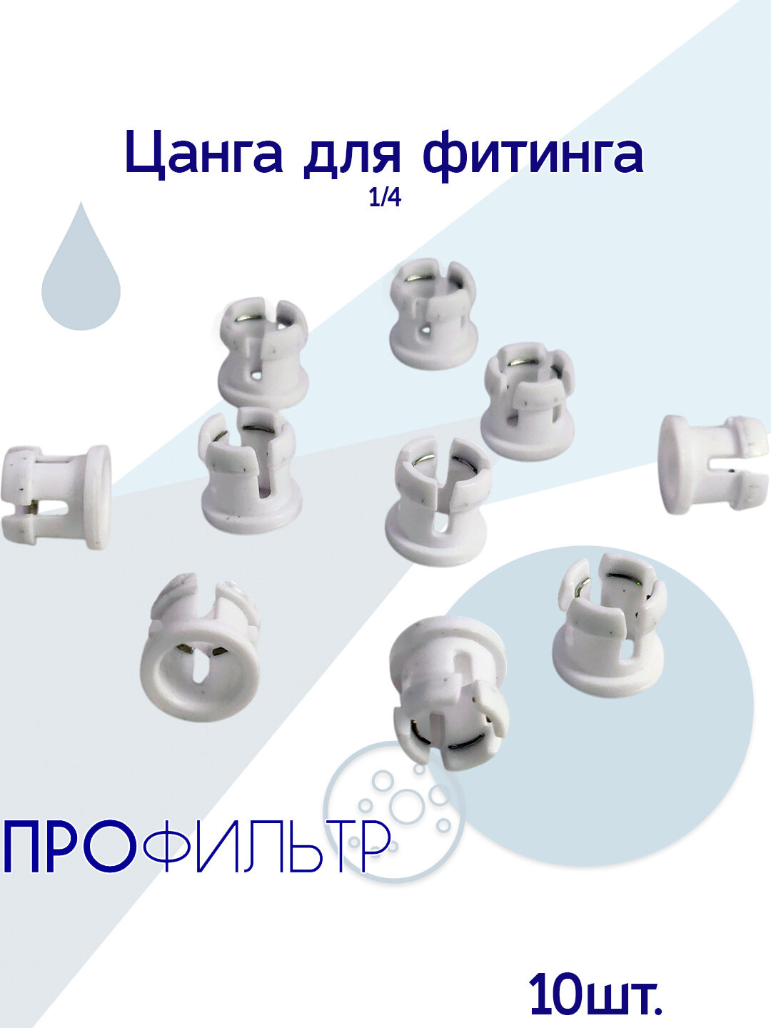 Цанга для фитинга 1/4