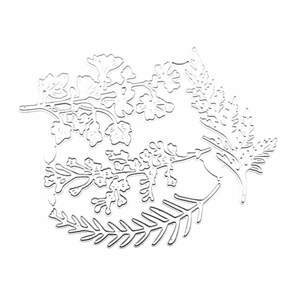 Штамп для вырубки листьев