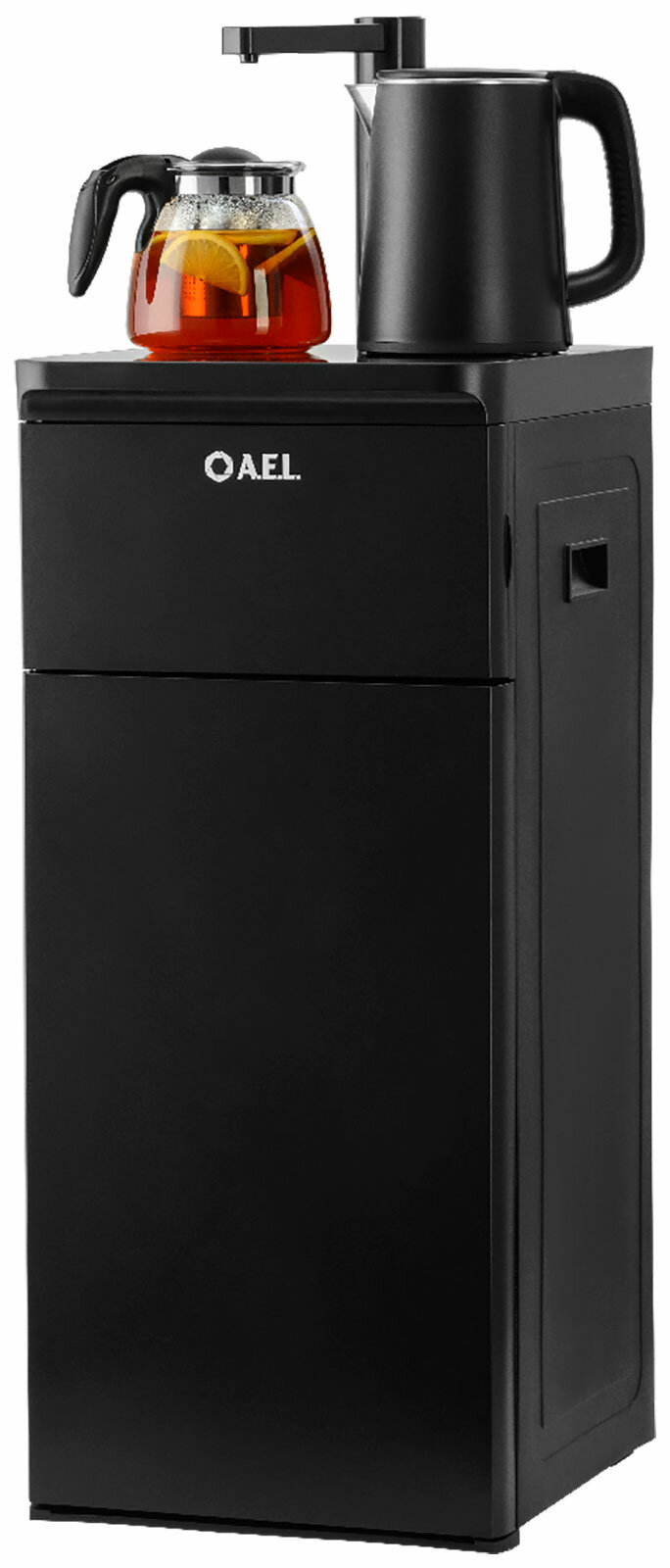 Изображение Кулер с чайным столиком AEL Тиабар LK-AEL-53a black (00460)