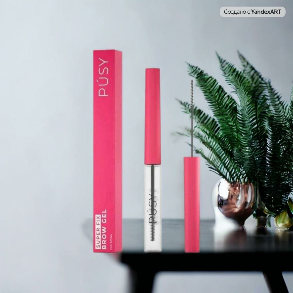 Гель-фиксатор для бровей BROW GEL SUPER FIX, прозрачный с витамином В5, 5мл