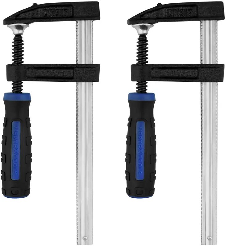 Набор струбцин F-образных Vertextools 2065-1 150 мм 2 шт.