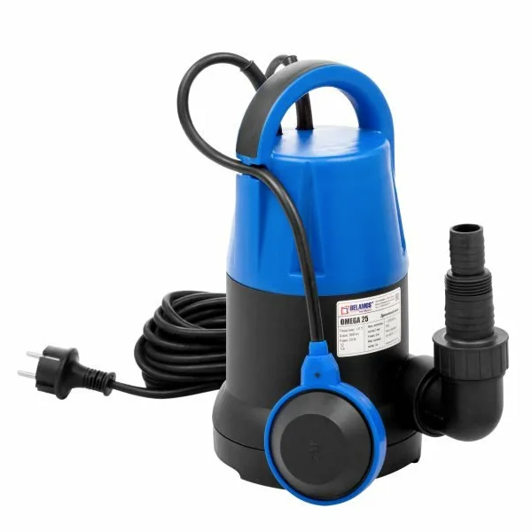 Насос дренажный 250Вт 83л/мин кабель 6м Omega 25