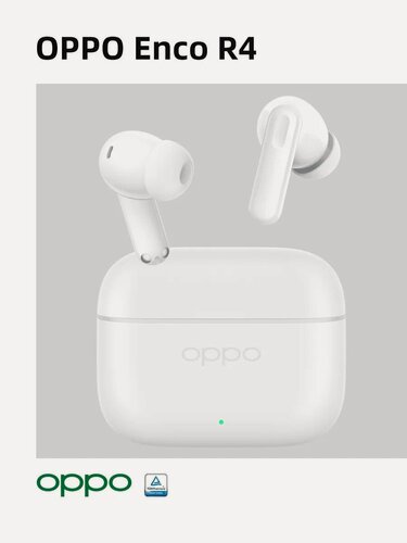 Изображение товара Беспроводные внутриканальные наушники Oppo Enco R4, ip55, белые