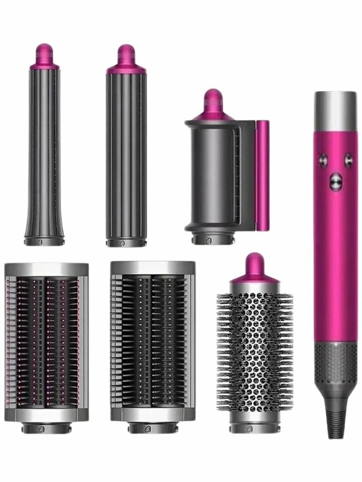 Мультистайлер SenCiciMen Airwrap (Light Pink) 6 насадки EU