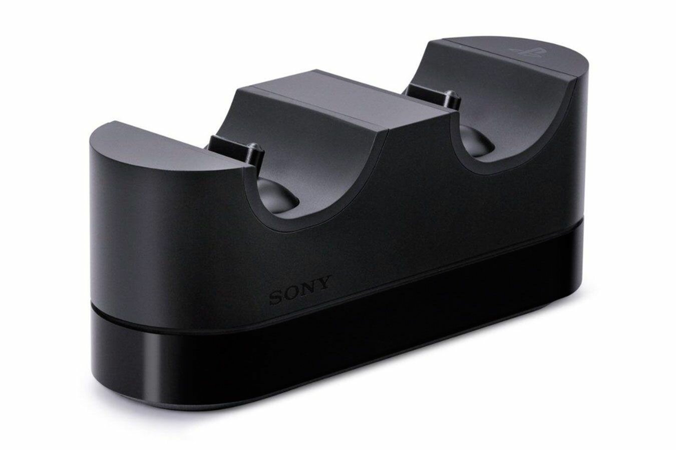 Sony Зарядная станция DualShock 4 на два геймпада для PS4 (CUH-ZDC1/E), черный, 1 шт.