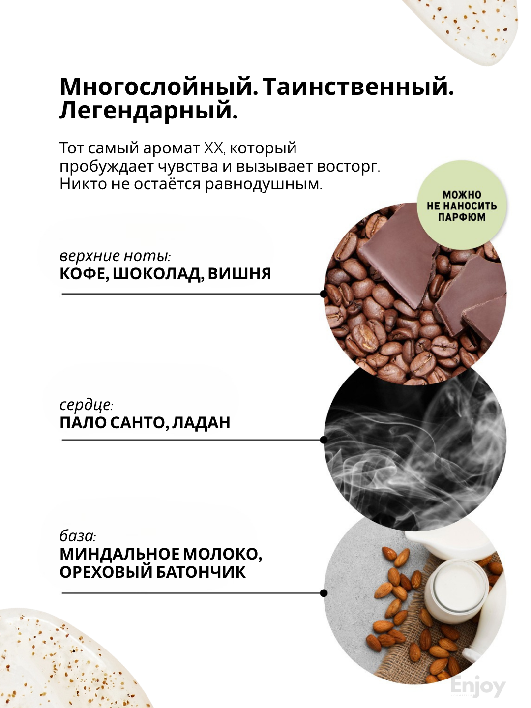 Крем-гель для душа The Act, скрабирующий, парфюмированный, увлажняющий, унисекс-аромат ХХ, 460 мл — фото 1