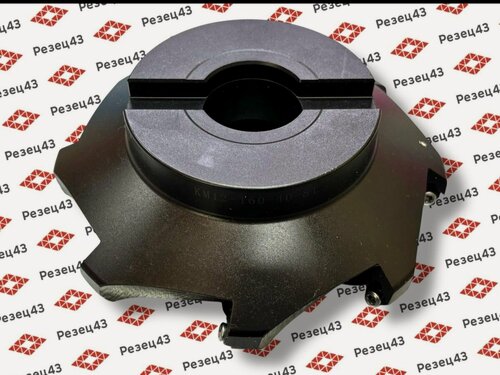 Изображение товара Торцевая насадная (корпусная) фреза KM12 160-40-8T HZSK тип КМ-12 (45 градусов) под сменные пластины