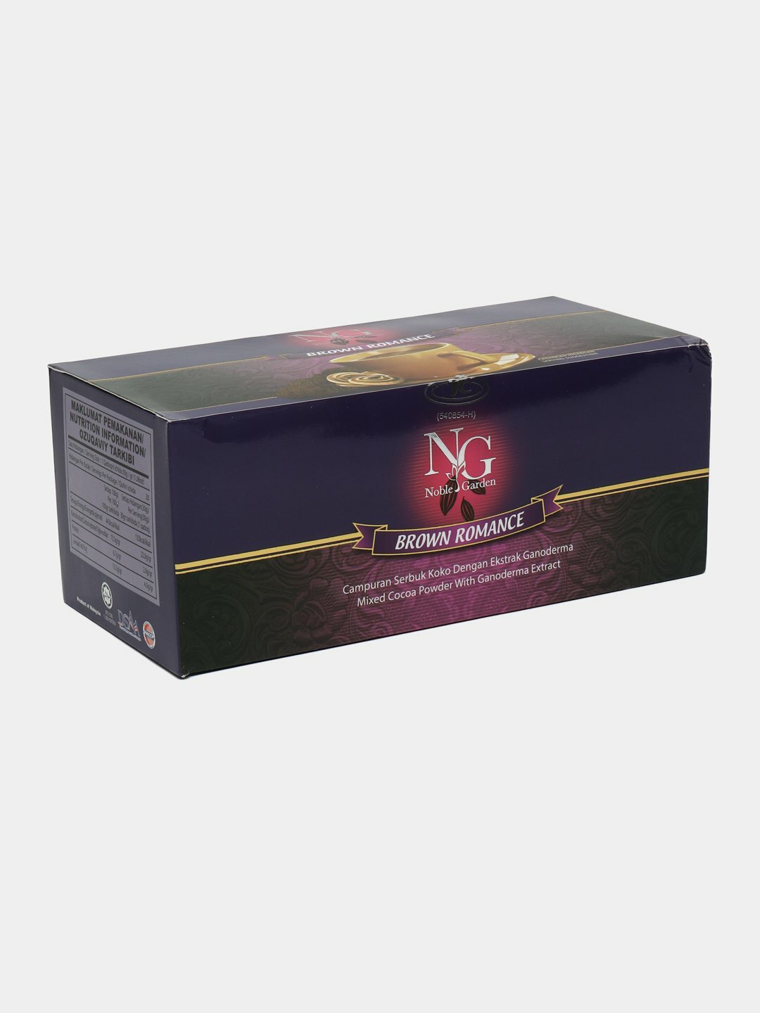 Nobel Garden Brown Romance, целебный напиток гано, горячий шоколад