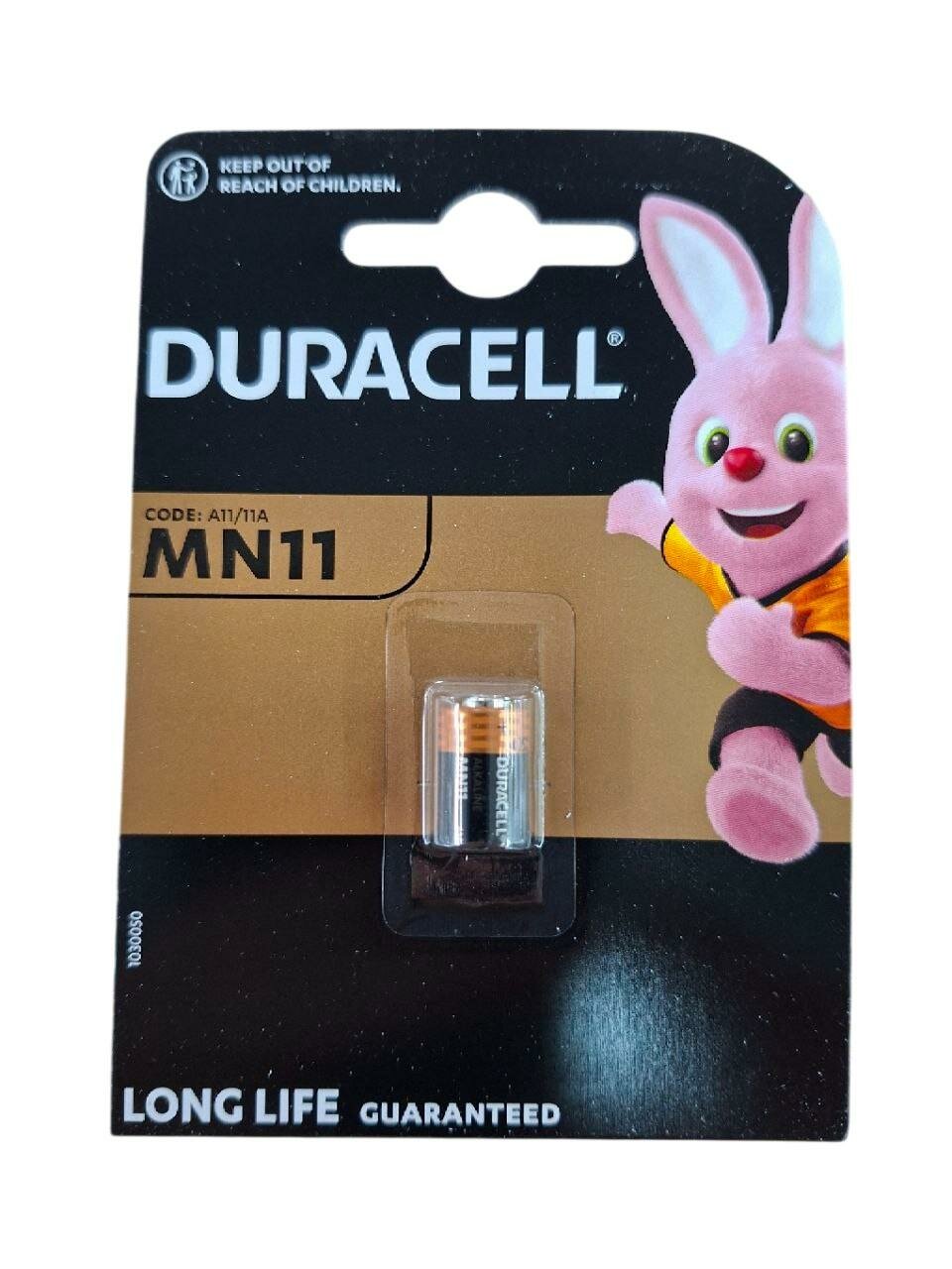 Батарейка Duracell MN11/A11/11A 6V Alkaline BL1  1шт.