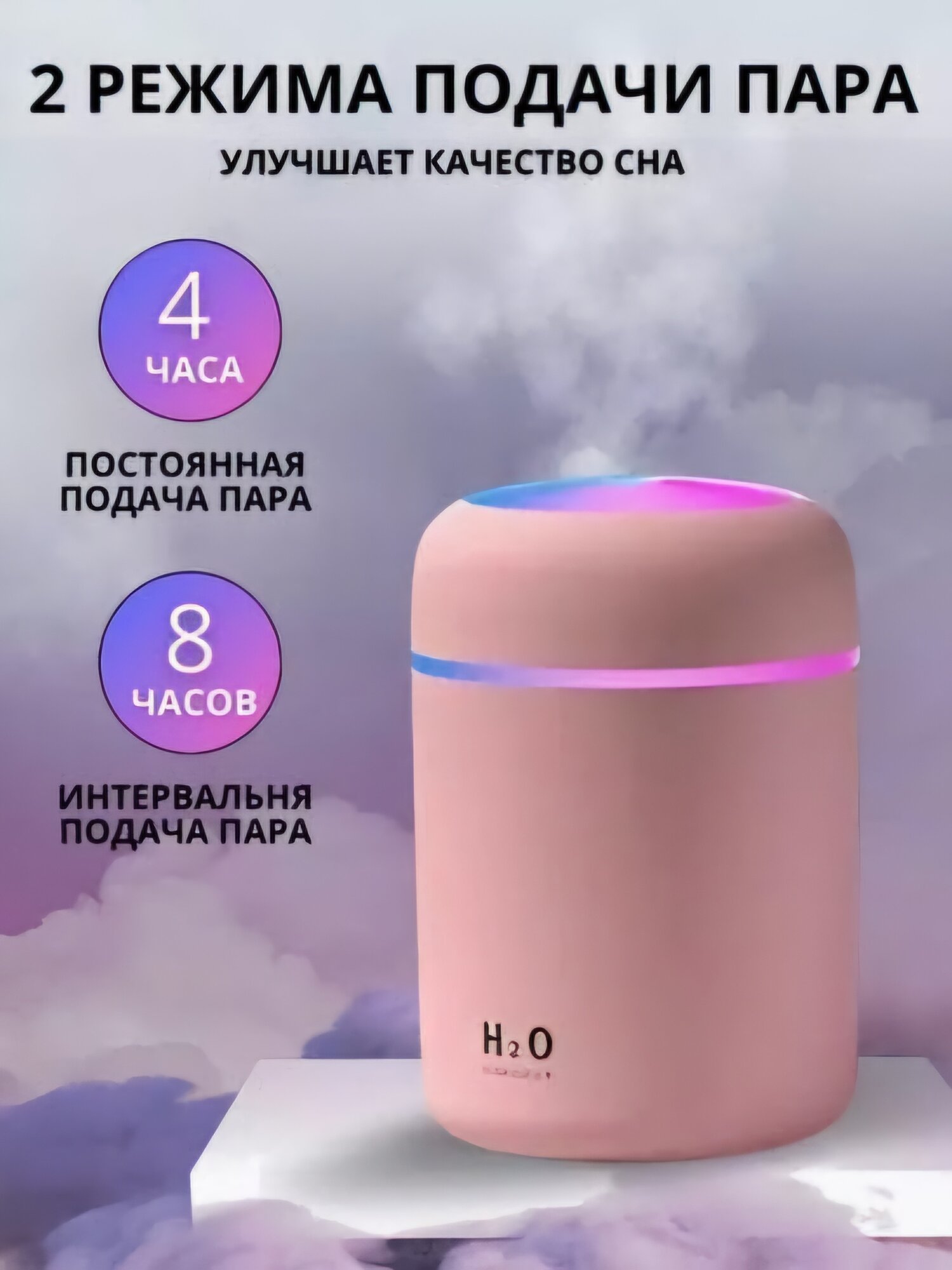 Увлажнитель воздуха "H2O", для чистого воздуха и свежести каждый день — фото 1