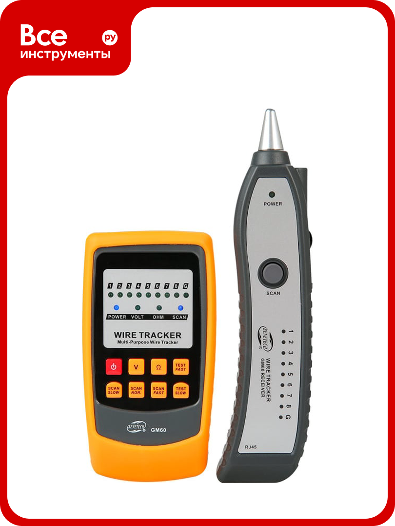 Кабельный тестер Benetech GM60 248