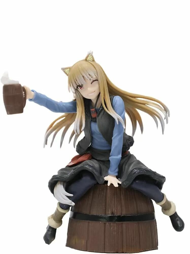 Аниме Фигурка Волчица и пряности Холо барная версия / Holo 15cm