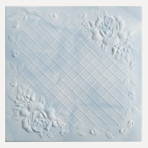 Изображение товара Плита потолочная солид экструдированная 50х50см, 2 м², 8 шт голубая арт. C2064