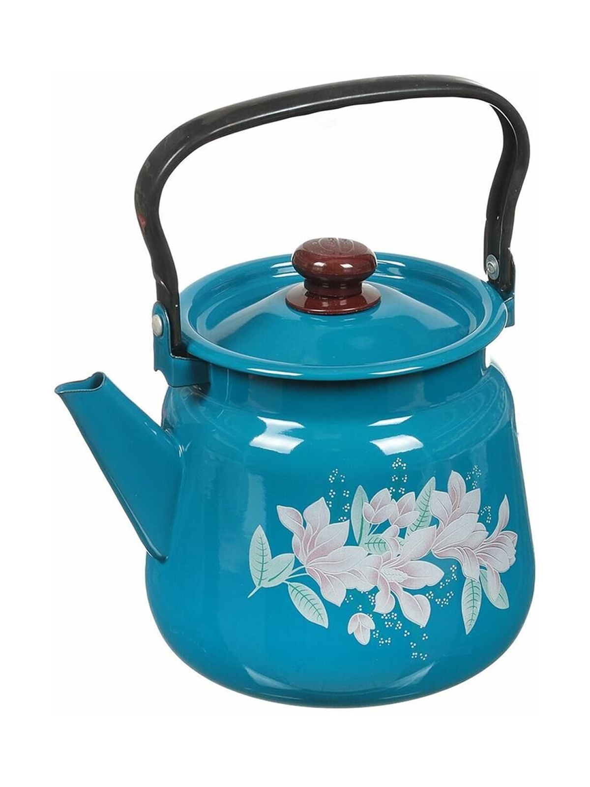 Чайник для плиты эмалированный 3.5 л Васильковый С2716.34