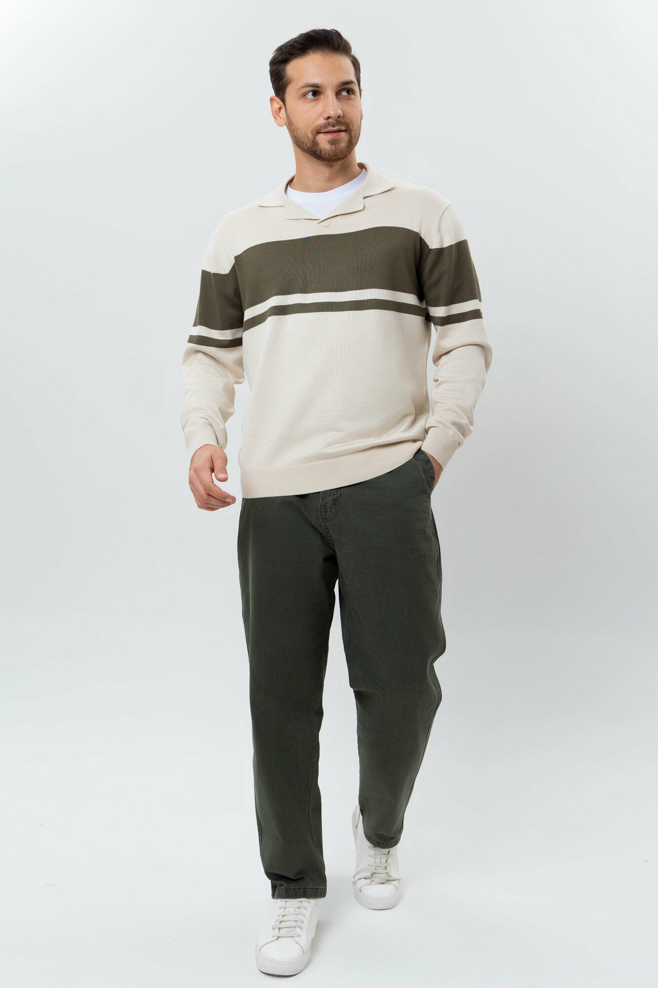 Брюки TERRA PRO, размер 31, Khaki