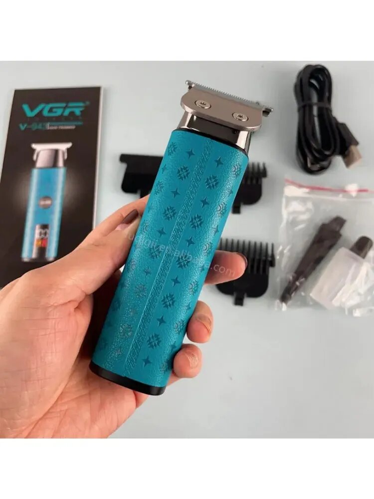 Машинка для стрижки волос и бороды 2в1, аккумуляторный триммер, барбер-набор для мужчин, подарок для мужа и папы — фото 1