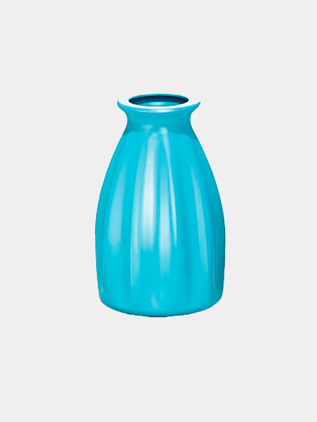 Ваза для конструктора серии "Флорист", Голубой с горловиной