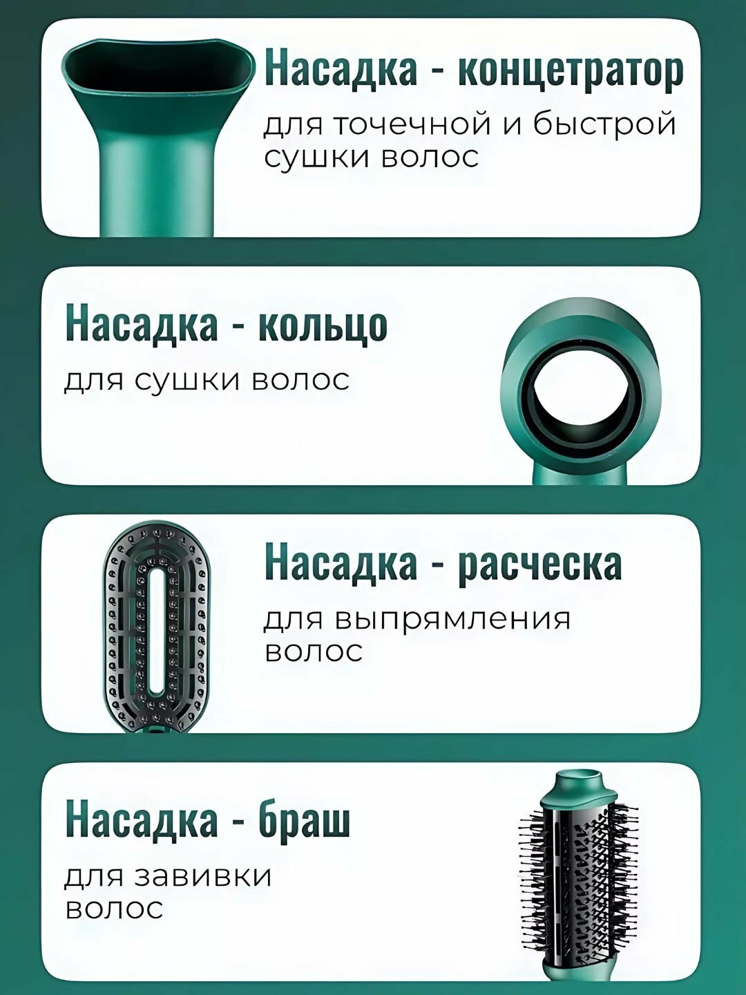 Фен-щетка профессиональная VGR V-493 V-493 1000W, 2 режима, защита от перегрева — фото 1