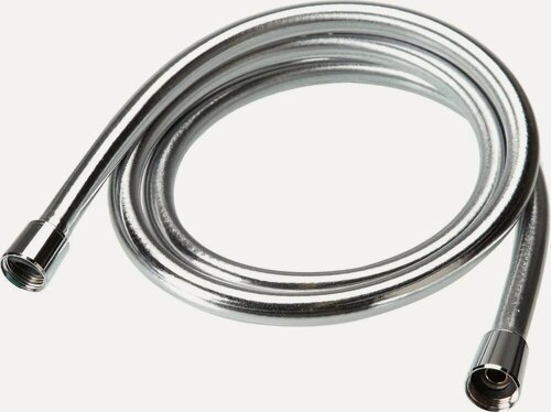 Изображение товара Душевой шланг Hansgrohe Isiflex 28276000 160 см, с антискручиванием, пластиковый, хром, глянцевый, шланг для душа