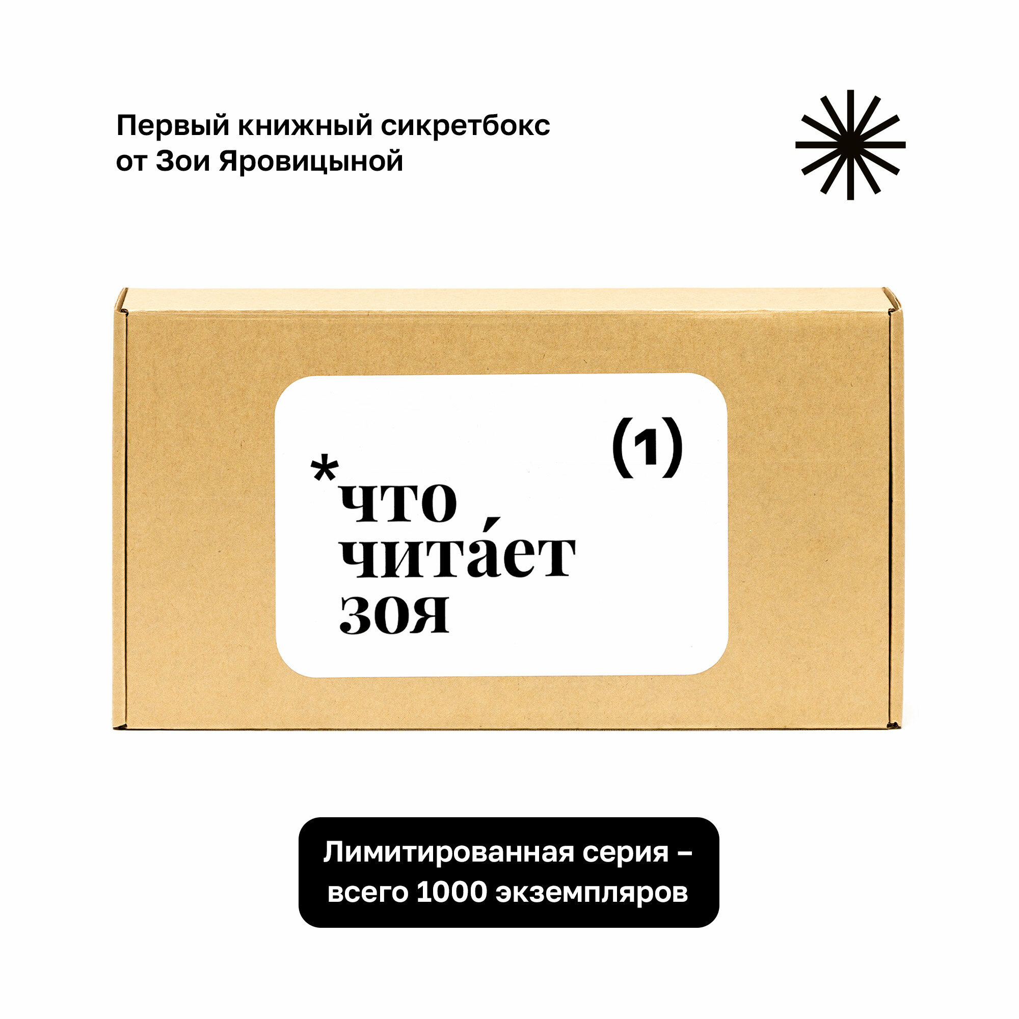 Книжный бокс Зои Яровицыной «Что читает Зоя» | Бокс 1, октябрь 2025