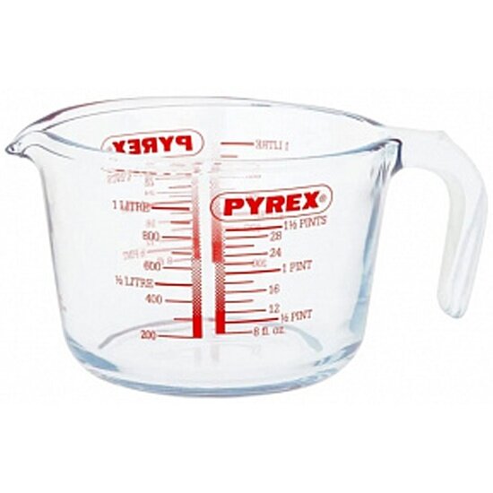 Стакан мерный Pyrex ICONICS  1 л  жаропрочный  стекло  264B000 7046 