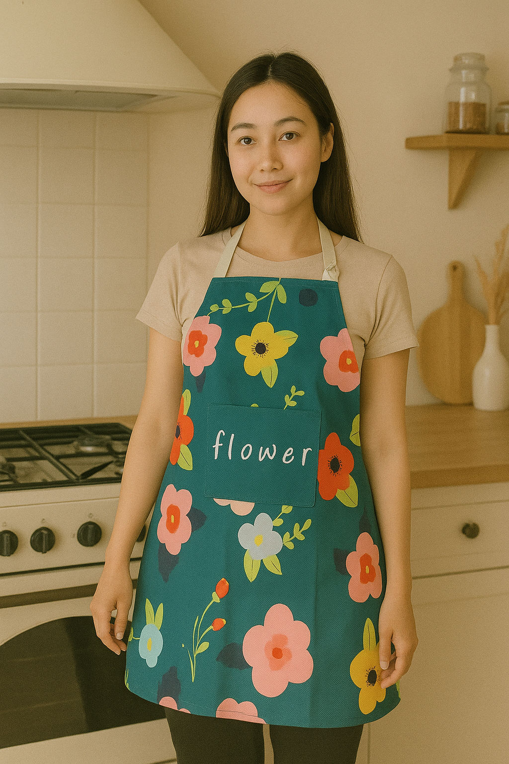 Фартук кухонный с карманом