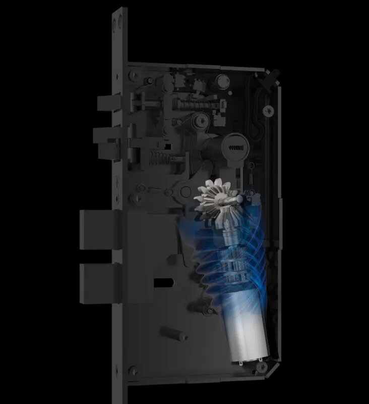 Дверные Замки Xiaomi Умный дверной замок Xiaomi Lockin Smart Door Lock S30 Pro Fingerprint unlock NFC(Mihome APP), серый