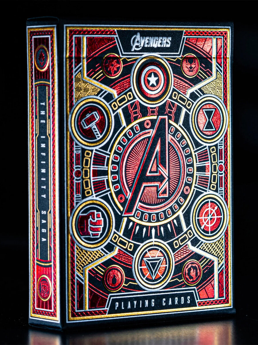 Карты Theory11 Avengers Red / Мстители красная
