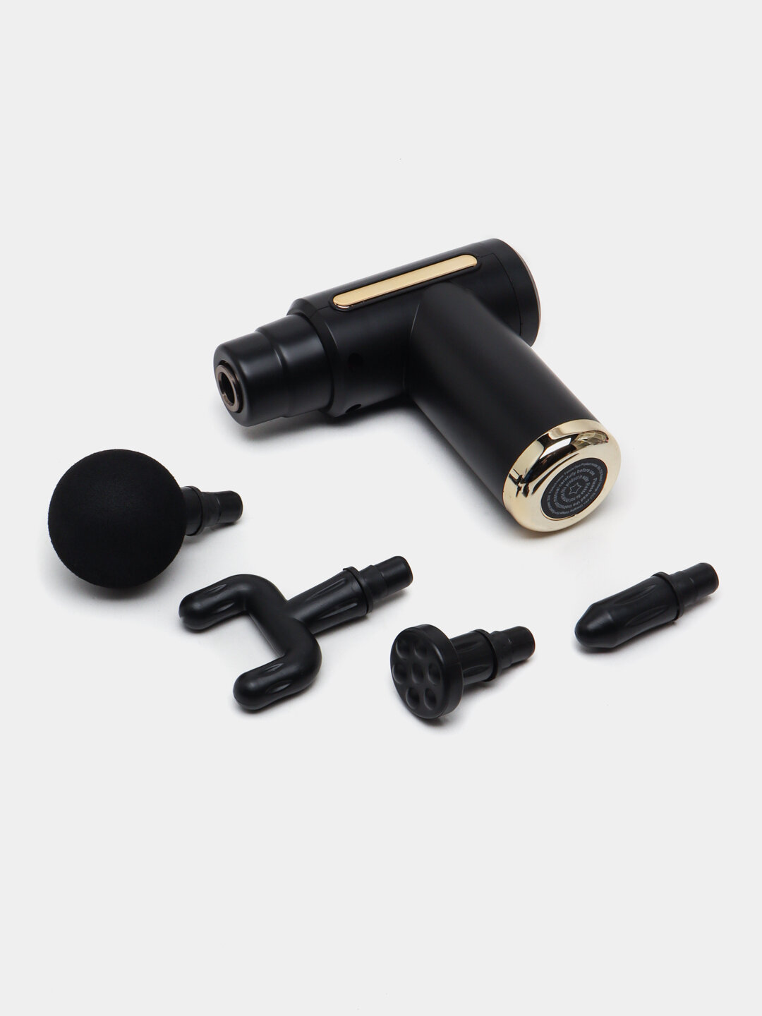 Массажный пистолет, портативный ручной вибрирующий массажер для шеи, спины, плеч, ног