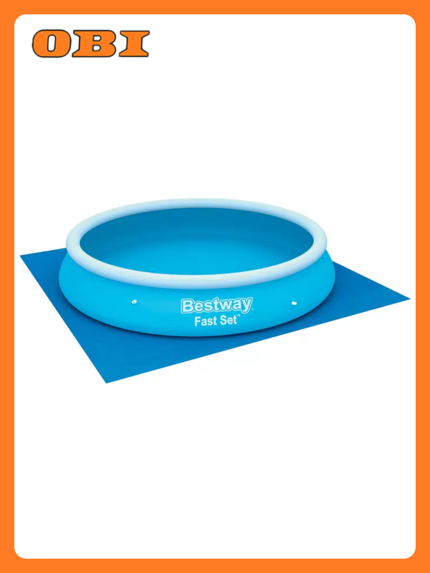 Подстилка для бассейна Bestway 396 х 396 см синий