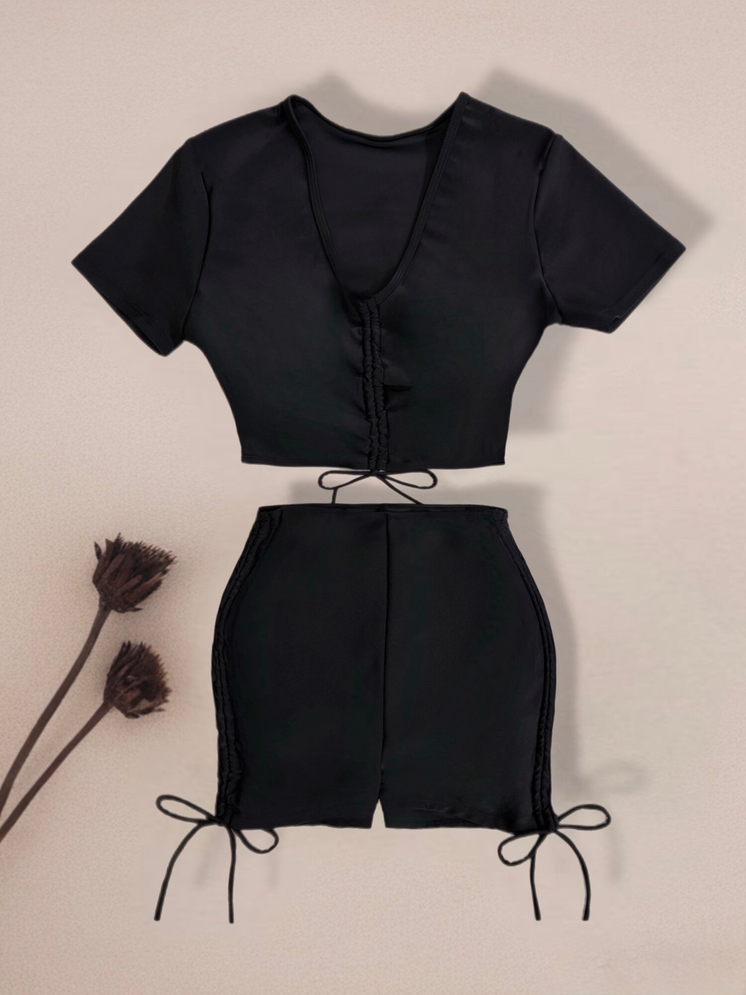 Купальник , размер S, 999 черный — фото 1