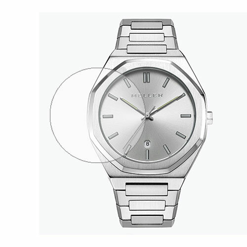 Скрин Мобайл защитный экран для часов Meller Daren All Silver 40 MM из гидрогелевая плёнка прозрачная