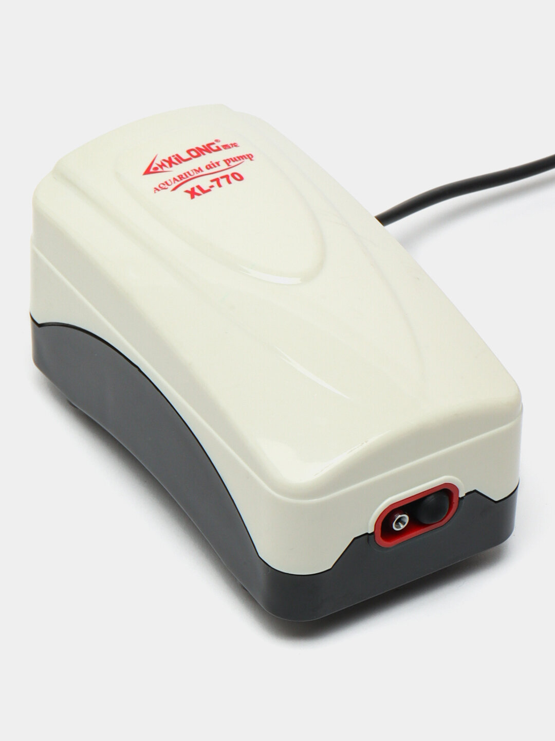 Компрессор для аквариума двухканальный с регулятором XL-770, аэратор для распылителя