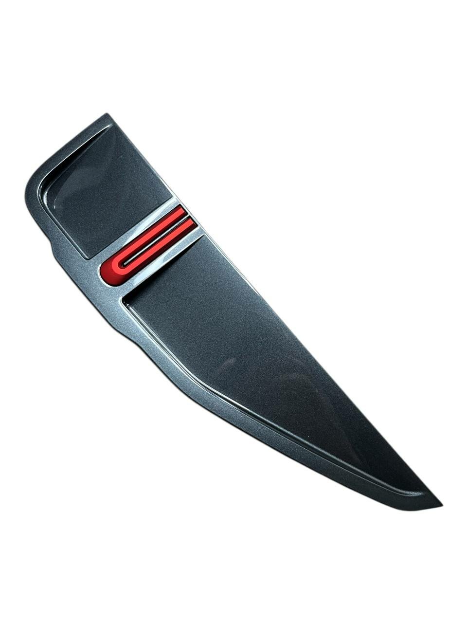 SAGarage Накладка переднего крыла левая (темно-серый/красный) Changan CS55 Plus/UNI-S (S203F270902-2030) Оригинал