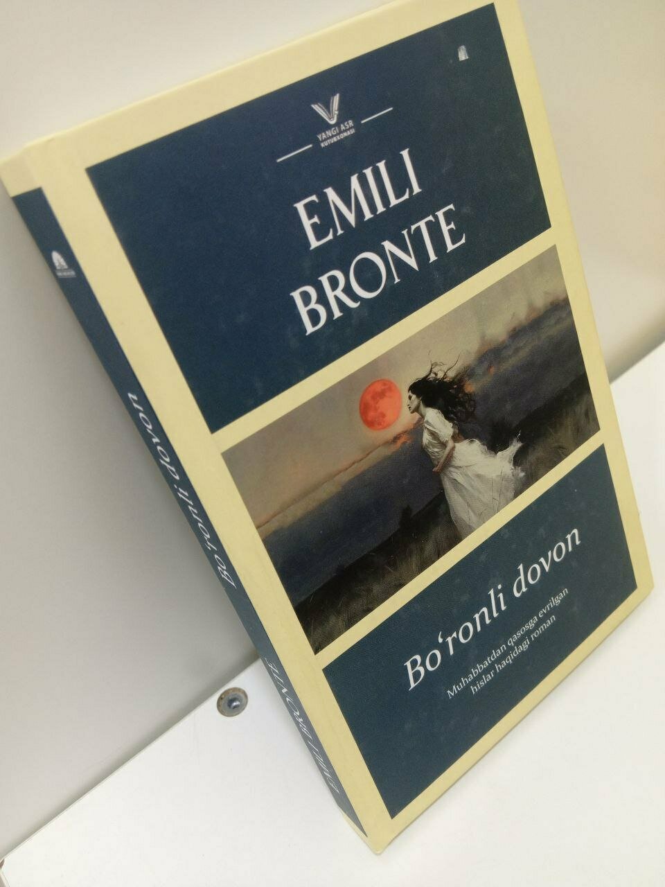 Книга "Грозовой перевал" Эмили Бронте 2025 года, 320 стр, роман