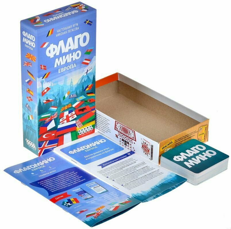 Настольная игра Флагомино Европа — фото 1