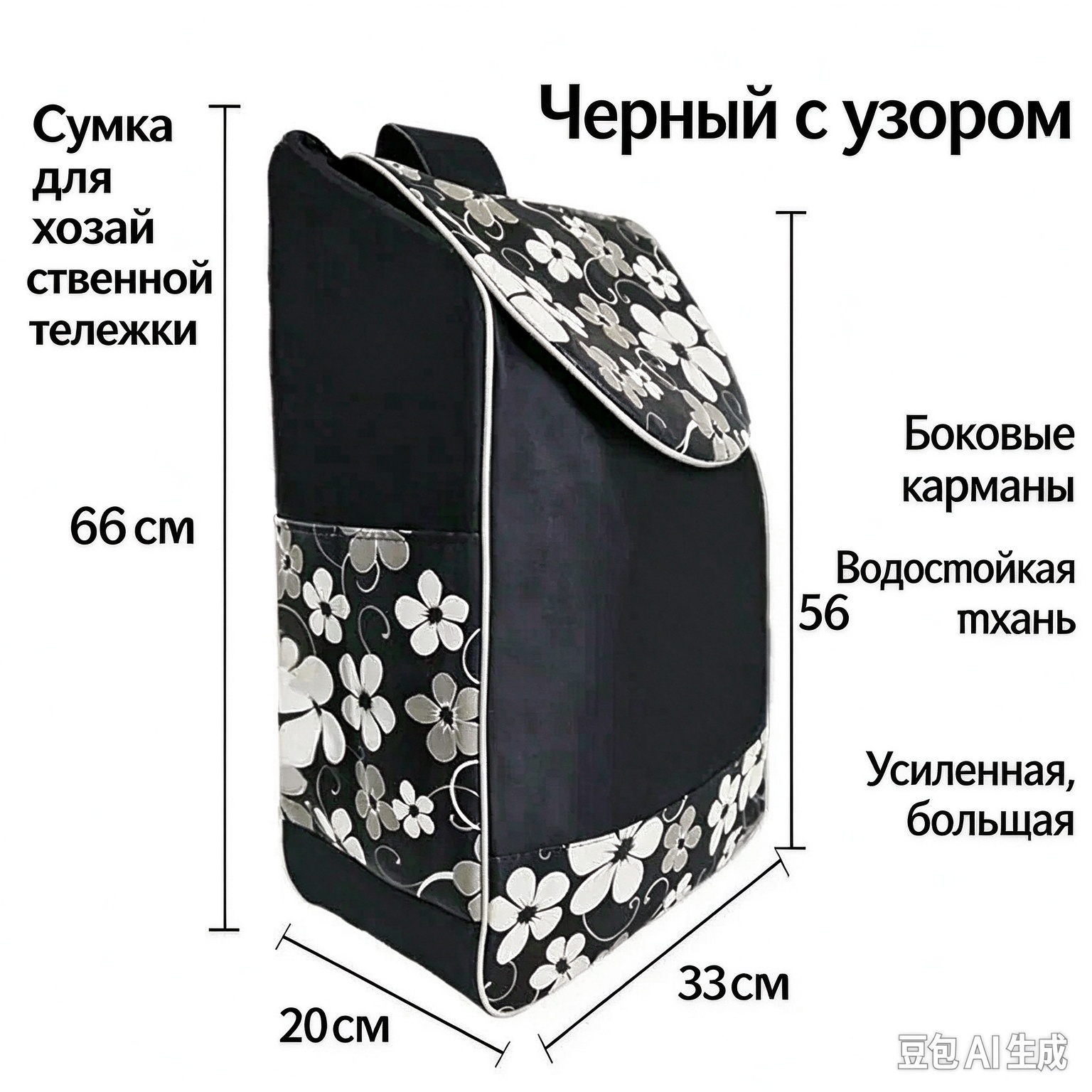 Сумка  Сумка-баул для хозяйственной тележки