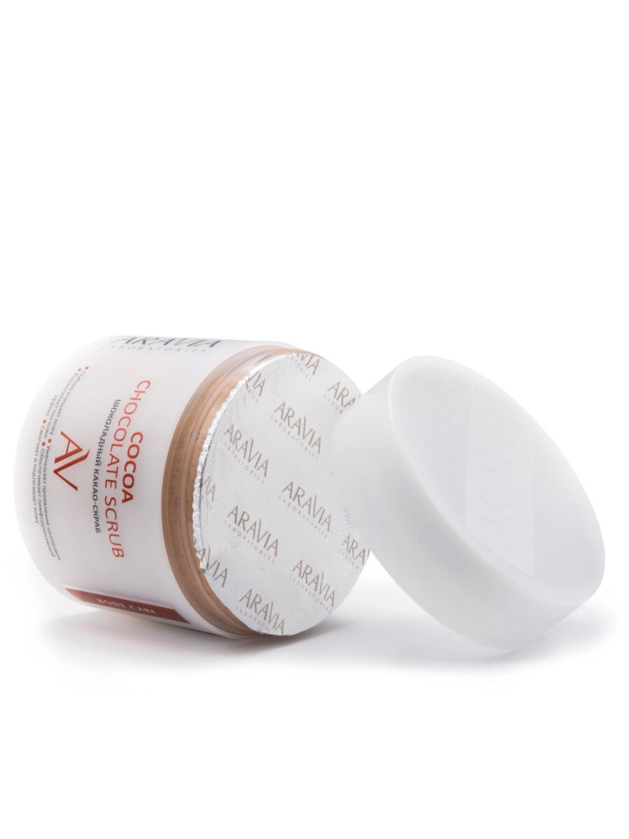 Картинки Aravia Laboratories Шоколадный какао-скраб для тела / Cocoa Chocolate Scrub, 300 мл