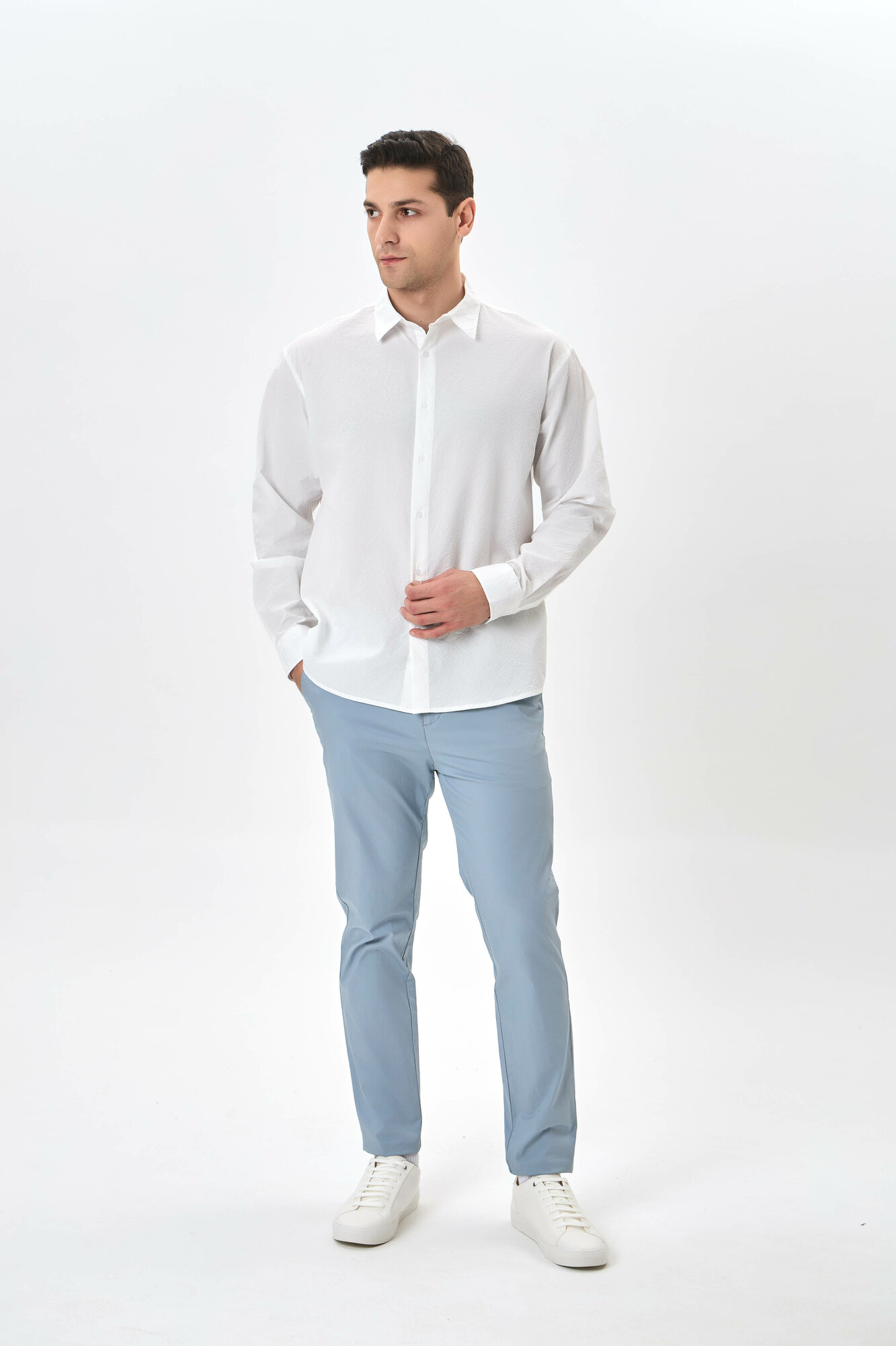 Рубашка TERRA PRO, размер XL, white