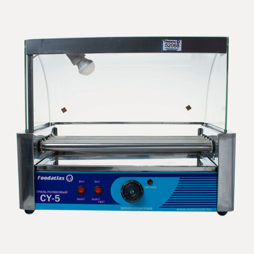 Изображение товара Гриль Foodatlas CY-5, роликовый, антипригарное покрытие, нержавеющая сталь