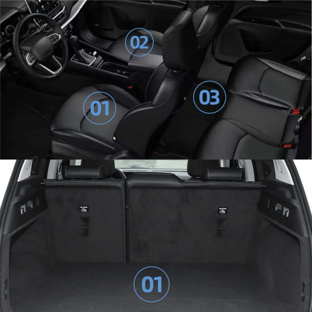 Автомобильные Коврики Xiaomi Для Xiaomi SU7 автомобильные коврики грузовой вкладыш багажник TPE 3D коврик для ног водонепроницаемые аксессуары для интерьера черный LHD 7PCS