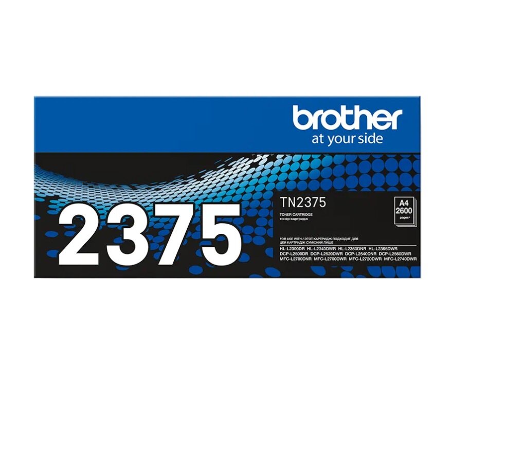 Картридж лазерный оригинальный Brother TN-2375 (TN2375), 2600 стр, черный