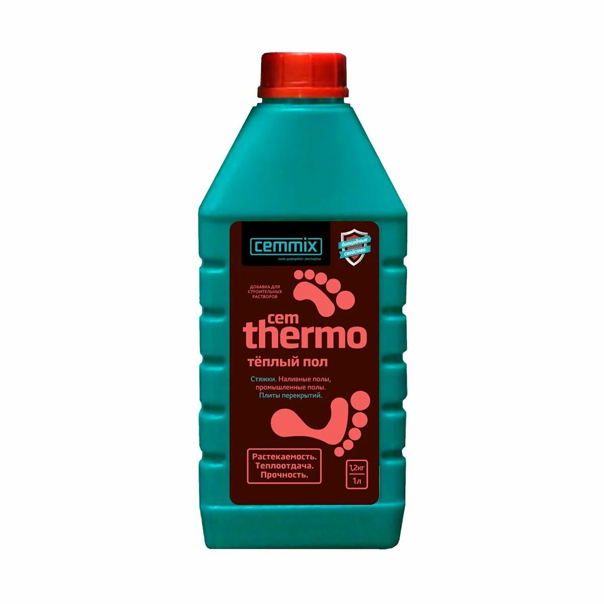Добавка для строительных растворов CEMMIX Cemthermo для теплых полов 1 л