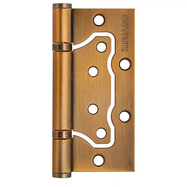 Петля Fuaro (Фуаро) универсальная без врезки IN4500W WAB (500-2BB 100x25) кофе